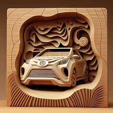 3D модель Toyota iQ (STL)